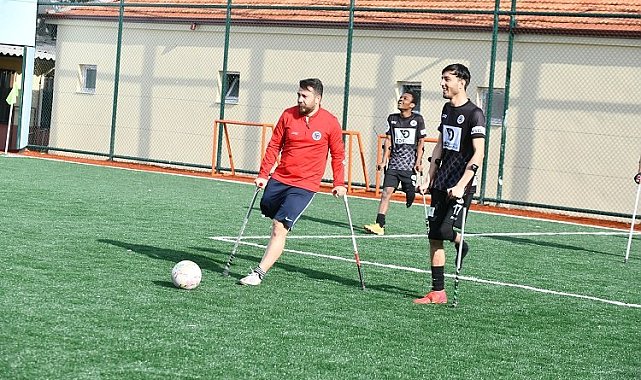 Ankara'da ampute futbola tam destek