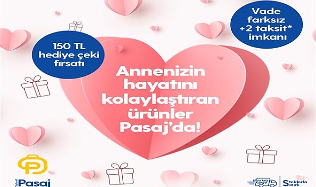 Annelerin hayatını kolaylaştıran hediyeler Pasaj’da ve Turkcell mağazalarında