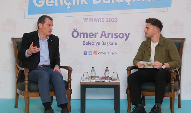 Başkan Arısoy, gençlerle bir araya geldi