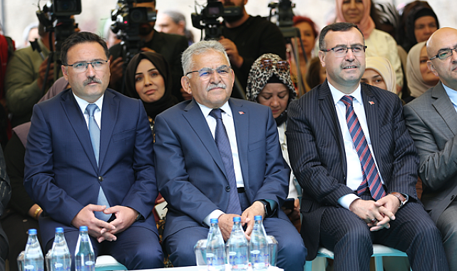Başkan Büyükkılıç ve Vali Çiçek Asırlık Tariflerle Türk Mutfağı etkinliklerine katıldı