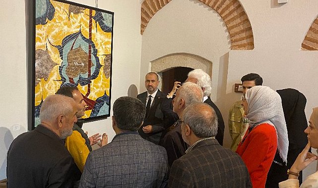 Bursalılar tezhip sergisinde buluştu