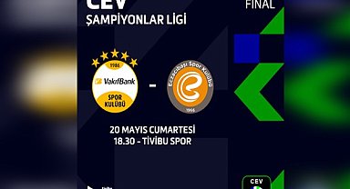 CEV Şampiyonlar Ligi’nde Türk finali Tivibu’da