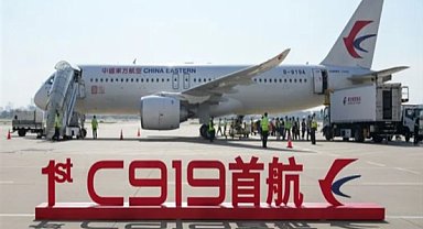 Çin’in C919 uçağı ilk ticari uçuşunu gerçekleştirdi