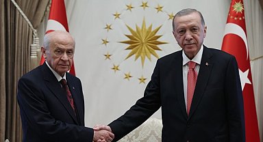 Cumhurbaşkanı Erdoğan, Bahçeli’yi kabul etti