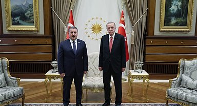 Cumhurbaşkanı Erdoğan, BBP Genel Başkanı Destici'yi kabul etti