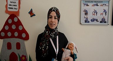Gebe okulundan Hilvanlı anne adaylarına çağrı
