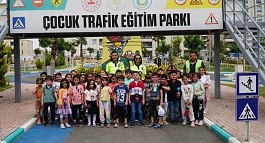 Haliliye'de çocuklara trafik kültürü aşılanıyor
