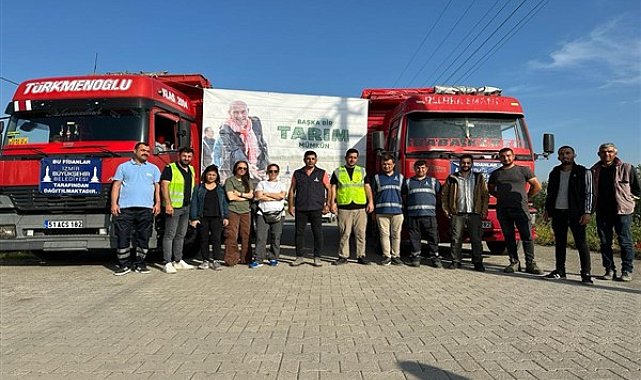 İzmir’den Osmaniye’ye 20 bin zeytin fidanı