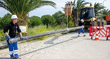 Karaburun’daki 2 bin 300 konutluk site İZSU abonesi oluyor