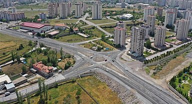 Kayseri Büyükşehir’in 20 milyon TL’lik yol yapım çalışmalarında sona gelindi