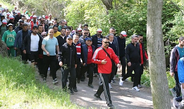 Kayseri protokolü halkla doğada buluştu