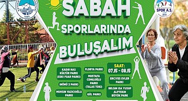 Kayserililer, Spor A.Ş. ile sabah sporunda buluşuyor
