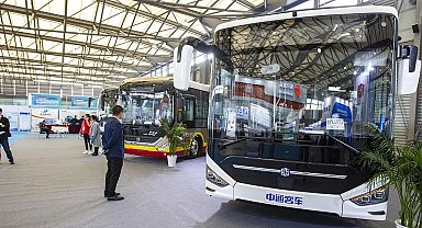 Kırgızistan için üretilen 1000 otobüs hattan indirildi