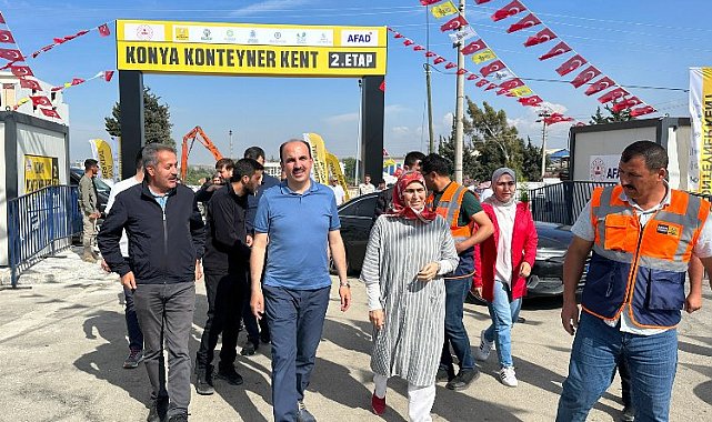 Konya Konteyner Kent'e Başkan Altay'dan ziyaret