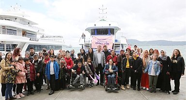 Küçükçekmece’de özel gereksinimli çocuklara özel boğaz turu