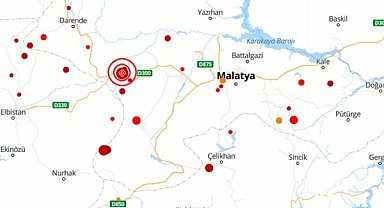 Malatya’da deprem