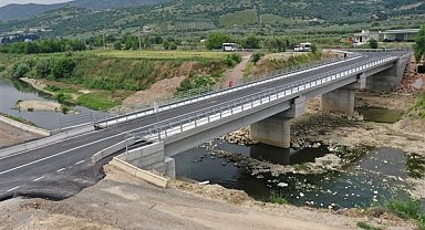 Menemen Hasanlar Köprüsü trafiğe açıldı