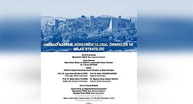 Milas’ın kültürel potansiyeli ve UNESCO adaylık süreci konuşulacak