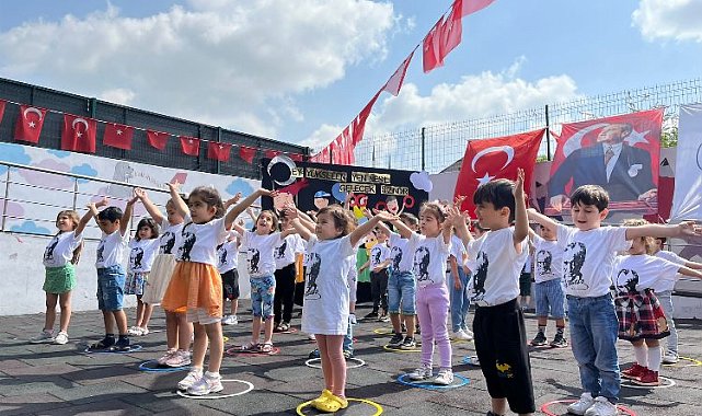 Miniklerin bayram coşkusu