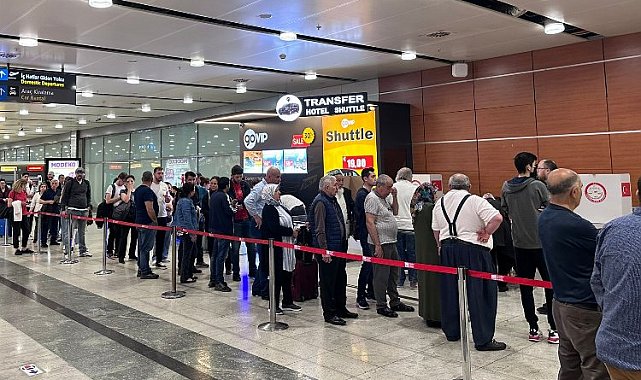 Sabiha Gökçen'de oy kullanma işlemi sürüyor