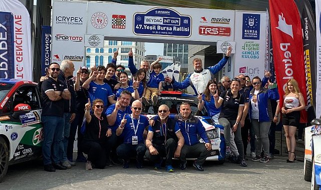 Şampiyon rallicilere görkemli tören