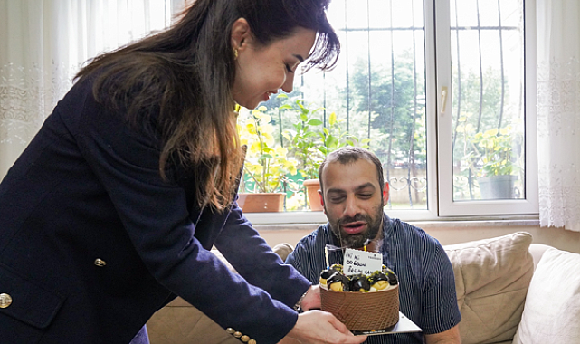 Serebral Palsi hastası Selim Can’a doğum günü sürprizi