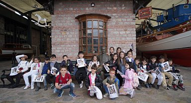 TEGV İstanbul Kartal Öğrenim Birimi çocukları, Rahmi M. Koç Müzesi’ni ziyaret etti