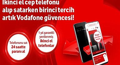 Vodafone’un ikinci el telefon hizmeti yenilendi