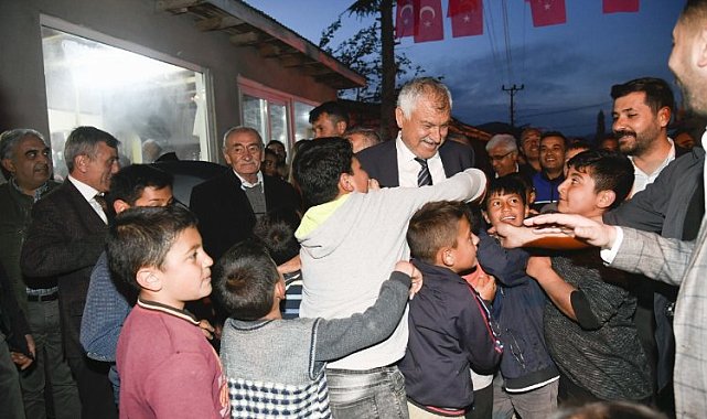 Zeydan Karalar'dan mahalle ziyareti