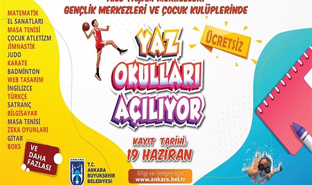 ABB’nin yaz okulları başlıyor