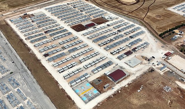 Adıyaman konteyner kentine kavuştu