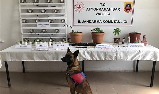 Afyonkarahisar'da 29,7 gram eroin ele geçirildi