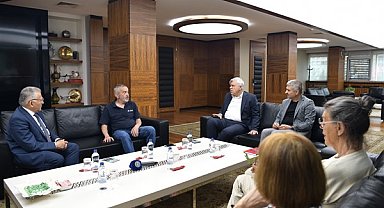 Avrupalı bilim insanlarından Başkan Büyükkılıç’a ziyaret