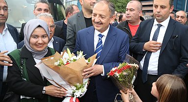 Bakan Özhaseki’ye memleketinde coşkulu karşılama