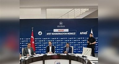 Bakan Tekin ve Bakan Bayraktar, Hatay'da istişare toplantısına başkanlık etti