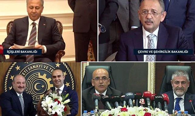 Bakanlıklarda devir teslim