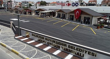 Balıkesir Büyükşehir Belediyesi, Akçay Terminali’ni yeniledi