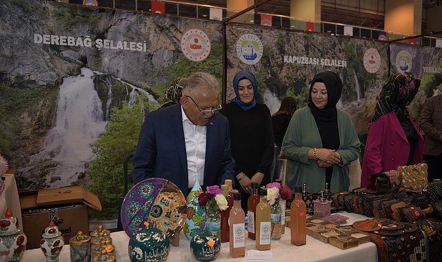 Başkan Büyükkılıç’a üreten kadınlardan teşekkür