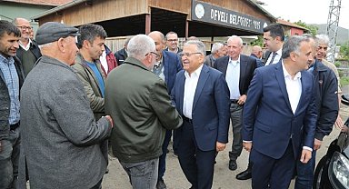 Başkan Büyükkılıç, Develi ve Yahyalı’yı ziyaret etti