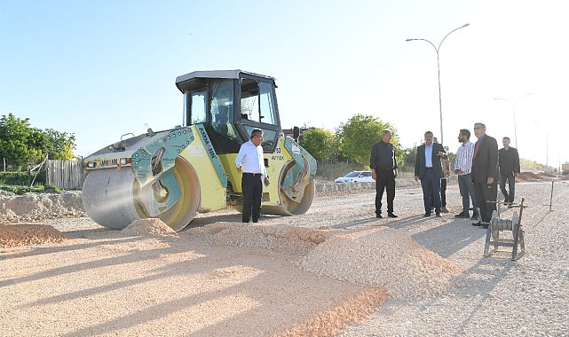 Başkan Gürkan, Kuzey Kuşak Yolu'nda incelemelerde bulundu