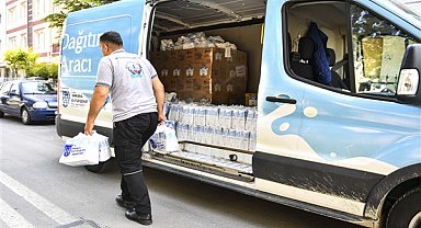 Başkentte 45 bin aileye toplam 300 bin litre süt veriliyor