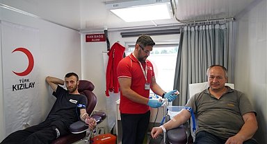 Beylikdüzü’nde kan bağışı noktası kuruldu