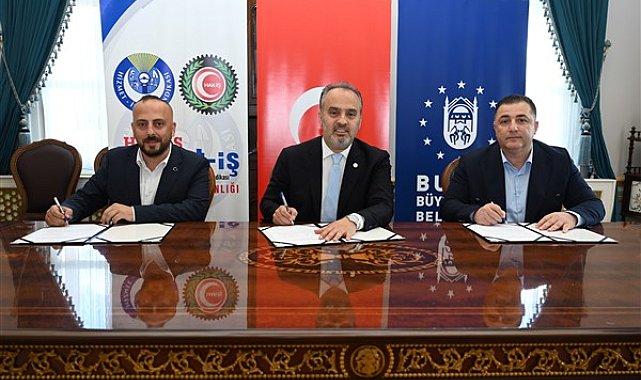 Bursa'da toplu sözleşme imzalandı