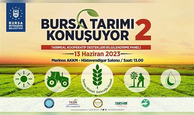 Bursa tarımı konuşacak