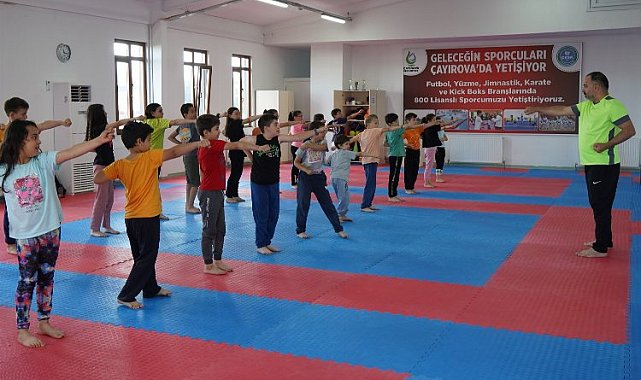 Çayırova'da spor dolu yaz