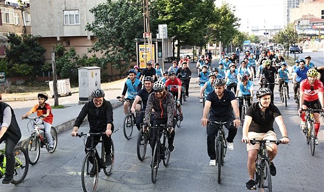 Çevre için 10 kilometre pedal çevirdiler