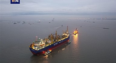 Çin'in ilk akıllı deniz-kara entegreli FPSO'su teslimata başladı