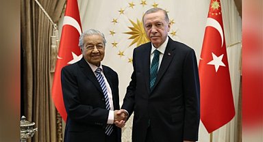 Cumhurbaşkanı Erdoğan, eski Malezya Başbakanı Muhammed’i kabul etti