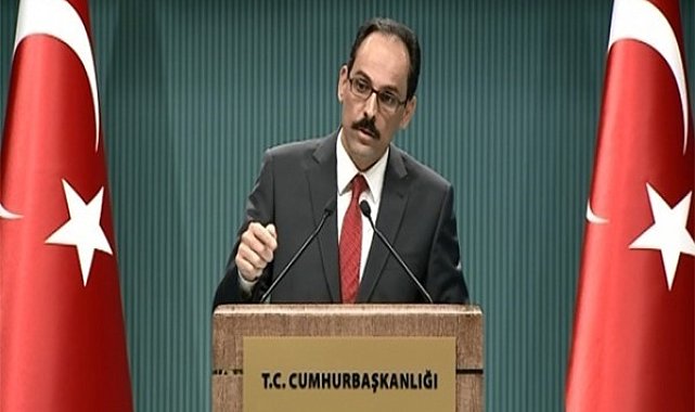 Cumhurbaşkanlığı Sözcüsü Kalın’dan Hindistan’a taziye mesajı