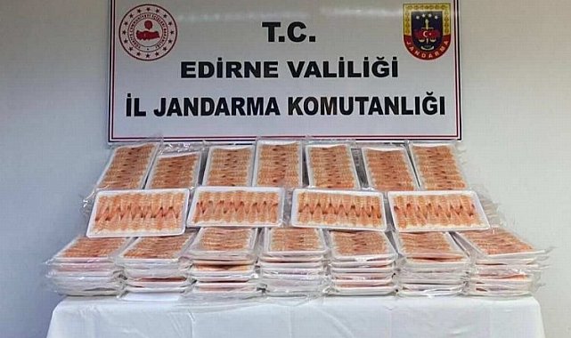 Edirne Jandarması'ndan çifte operasyon